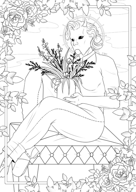 Goulette Coloring page